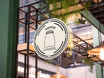 Logo Koffie Canners logo design visual design