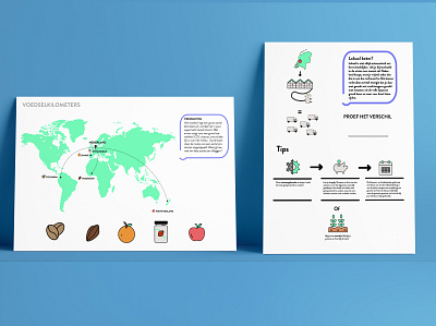 Infographic Blue City infographic uxdesign