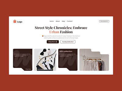 Fashion Landing Page UI Kit Template