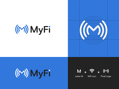 Project MyFi branding creative logo design logo design branding minimal minimalist design minimalist logo design modern minimalist logo ui vector