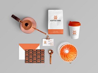 Koffee King Logo design and Branding