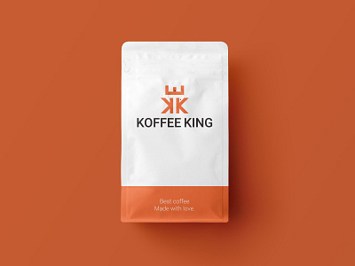 Koffee King Logo design and Branding branding creative logo design flat logo logo design branding marufiam minimal minimalist design minimalist logo design modern minimalist logo