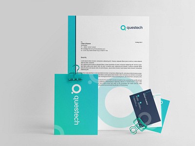 Questech Logo Design & Branding abstract logo brand identity design branding branding mockup creative logo flat logo logo design logo design branding logodesign marufiam minimal minimalist design minimalist logo design modern minimalist logo professional mockup