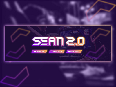 Sean2.0 Gaming Banner Design