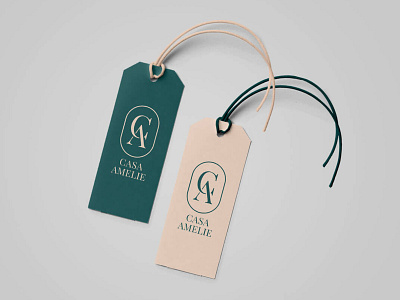 Casa Amelie Brand Identity Design