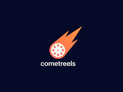 CometReels Logo Design