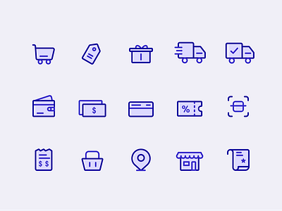 Ecommerce Icons