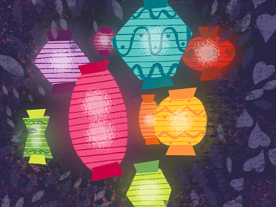Mad tea party lanterns