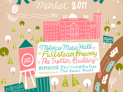 Rock & Shop Market poster