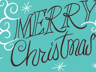 Merry Christmas christmas greeting merry christmas snow typography