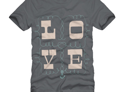 Anchored love mock up
