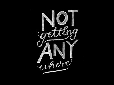 NOT Getting ANY Where ahjoboy custom handlettering lettering letters