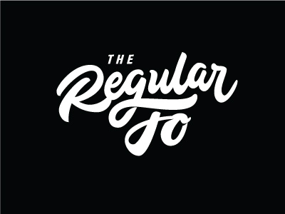 TheRegularJo branding designer hand lettering rebranding theregularjo