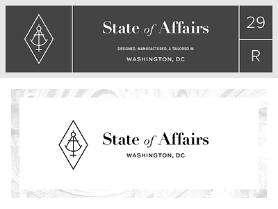 State of Affairs: Luxury Brand (Draft) baroque branding didot fashion high fashion nclud sextant state of affairs sweet sans
