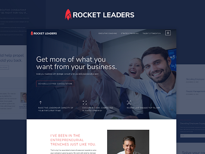 Updated Logo + Website - Rocket Leaders