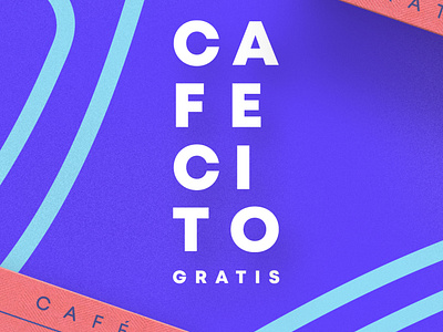 Café gratis card art design flat illustration illustrator lettering logo minimal type typography