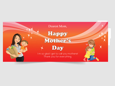 MOTHERS DAY BEAUTIFUL AMAZING ROMANTIC SOCIAL MEDIA COVER DESIGN