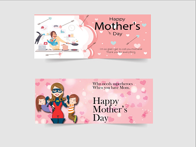 MOTHERS DAY BEAUTIFUL AMAZING ROMANTIC SOCIAL MEDIA COVER DESIGN beuty brand branding design illustration mothers day special stylish typography vector