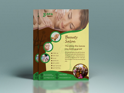 UNIQ STYLISH SPA FLYER DESIGN