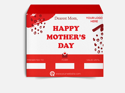 mothers day special envelope design