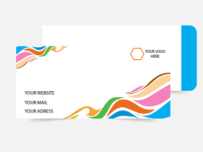 beautiful corporate business envelop design