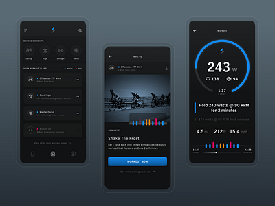 Indoor cycling app