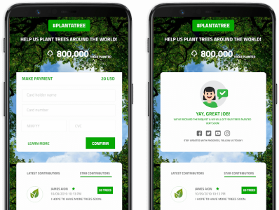 Plant a Tree - Crowd Fund Platform Solution By OMG Lancers