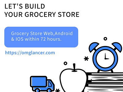 Grocery Store Web / Android / IOS android grocery grocery android app grocery app grocery ios app grocery store grocery website ios omg lancer service website