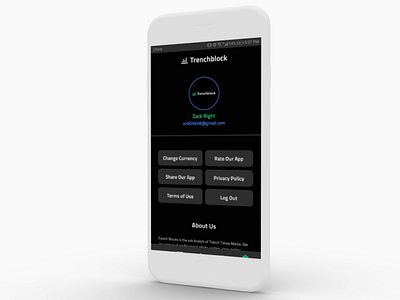 Trench Block | Blockfolio Clone App for Android