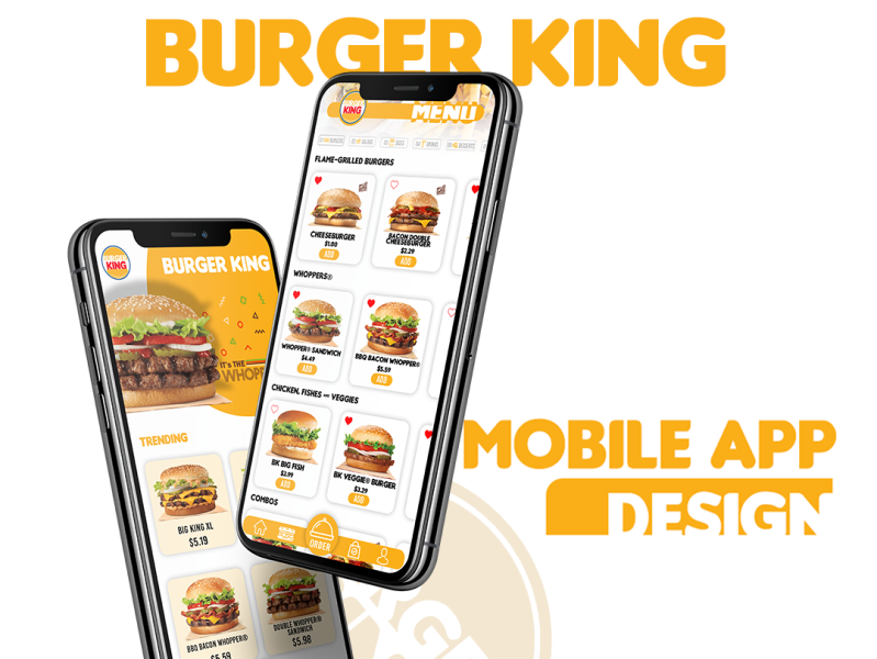 King app. Burger King app.