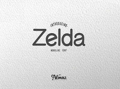 Zelda creative font font awesome font design fonts handmadefont modernfont monoline monoline font monoline script sans serif sanserif simple font
