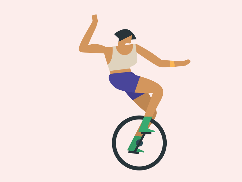 Balance balance calendar gif google illustration unicycle