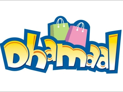 Dhamaal - Logo Design branding illustration typography
