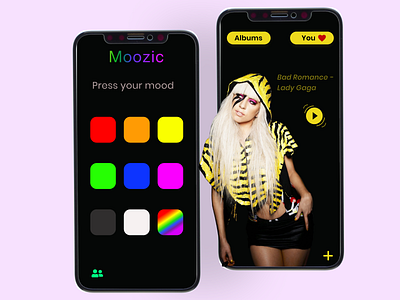 Music App Concept appdesign dailyui design designer figma freelancer mobileapp mobiledesign uidesign uitrends userinterface uxdesign uxtrends uxui