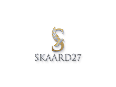 Skaard27 logo art branding design flat illustration illustrator logo luxury branding luxury logo minimal typography vector