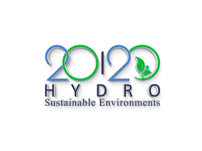 2020 hydro logo design 2020 logo branding design environment design flat hydro logo illustration illustrator logo minimal nature logo organic logo professional logo project logo save earth save nature logo typography vector