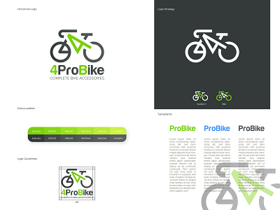 probike logo design bike logo brand brand design brand identity branding branding design design illustrator logo logo design logodesign logos logotype minimal vector