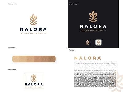 Nalora logo design brand brand design brand identity branding branding design design designer flat icon illustrator logo logo design logodesign logos logotype luxury makeup minimal nature vector