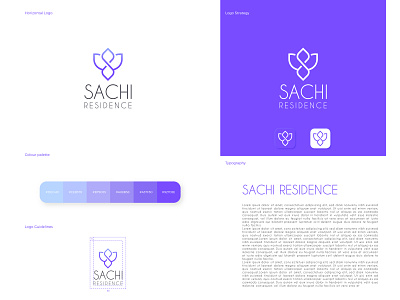 Sachi Residence logo brand brand identity branding branding concept branding logo creative creative logo flower logo letter s logo logo logo design logo presentation logodesign logomark logotype minimal logo minimalist logo modern logo purple logo real estate logo