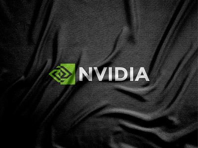 Nvidia logo redesign 2021 logo 2021 trend abstract elegant flat design geometric graphic design graphics logo designer logo mark logos logotype minimalism minimalist modern nvidia paper symbol vector art vector illustration