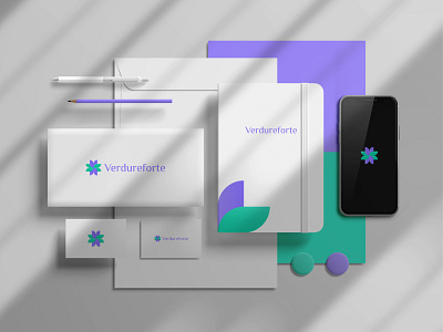 Verdureforte logo design