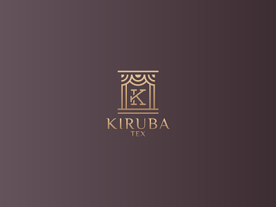 Kiruba Tex logo design 2021 logo 2021 trend abstract curtains elegant geometric graphic design graphics logo designer logo mark logos logotype minimalism minimalist modern paper symbol vector art vector illustration