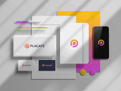 Placate logo design