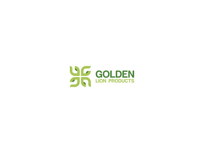 Golden Lion Products logo design 2021 logo 2021 trend abstract elegant geometric graphic design graphics logo designer logo mark logos logotype minimalism minimalist modern monogram paper symbol vector art vector illustration