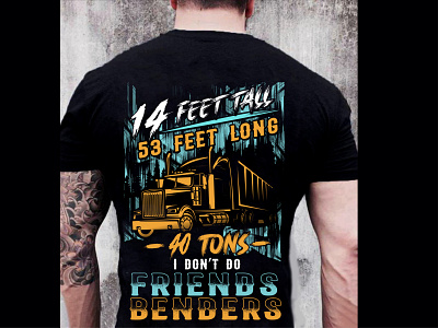 Truck T Shirt  design