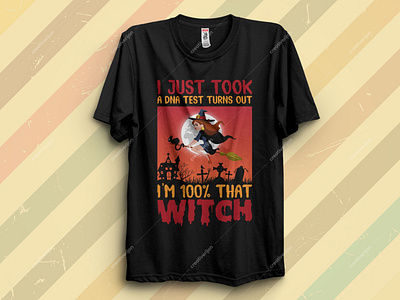 I JUST TOOK A DNA TEST TURNS OUT HALLOWEEN T-Shirt DESIGN