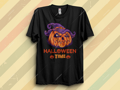 Halloween T- Shirt Design by Shipna Begum on Dribbble