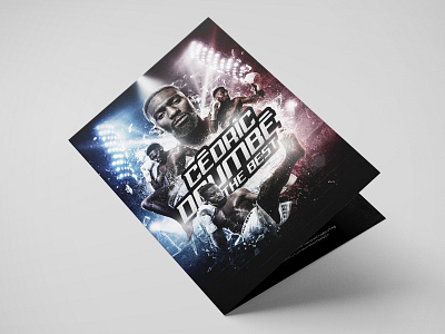 Cedric Doumbe — Print Design art direction athlete boxing brand design branding brochure fight fighter fighting graphic design kickboxing leaflet mma poster print design sport