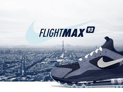 Nike Flightmax 93 — Product Design airline airmax airplane art direction brand brand design brand identity branding concept concept design flight footwear footwear design graphic design mobility nike paris product design sneakers