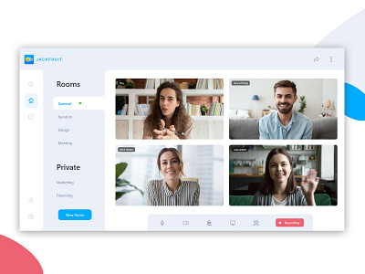 Private Meeting app for Slack app meeting room saas slack ux webapp